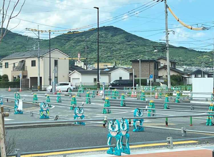 従来のガードレール